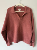 Boutique Collared Sweater Size M