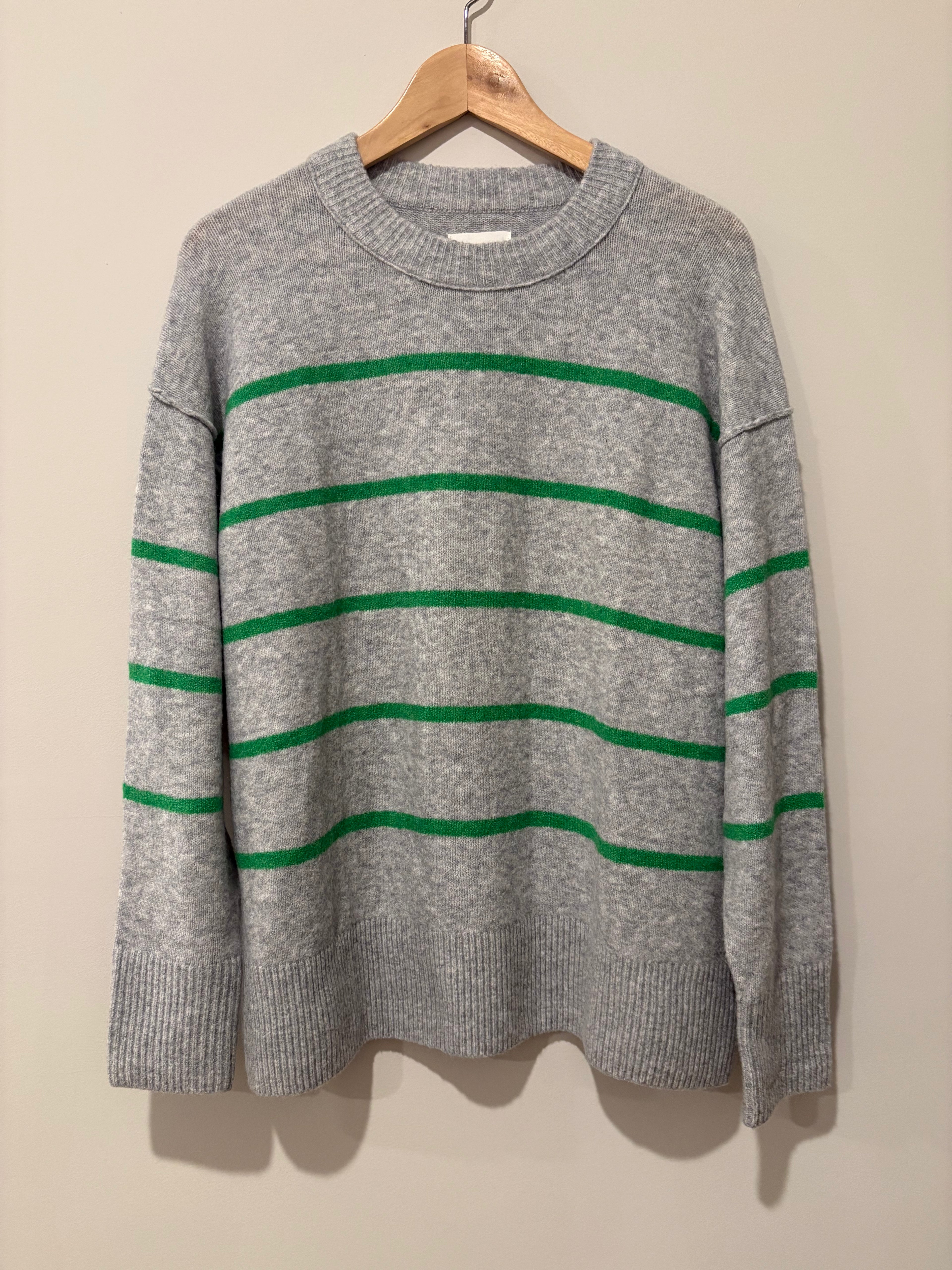 Aerie Striped Crewneck Sweater XS
