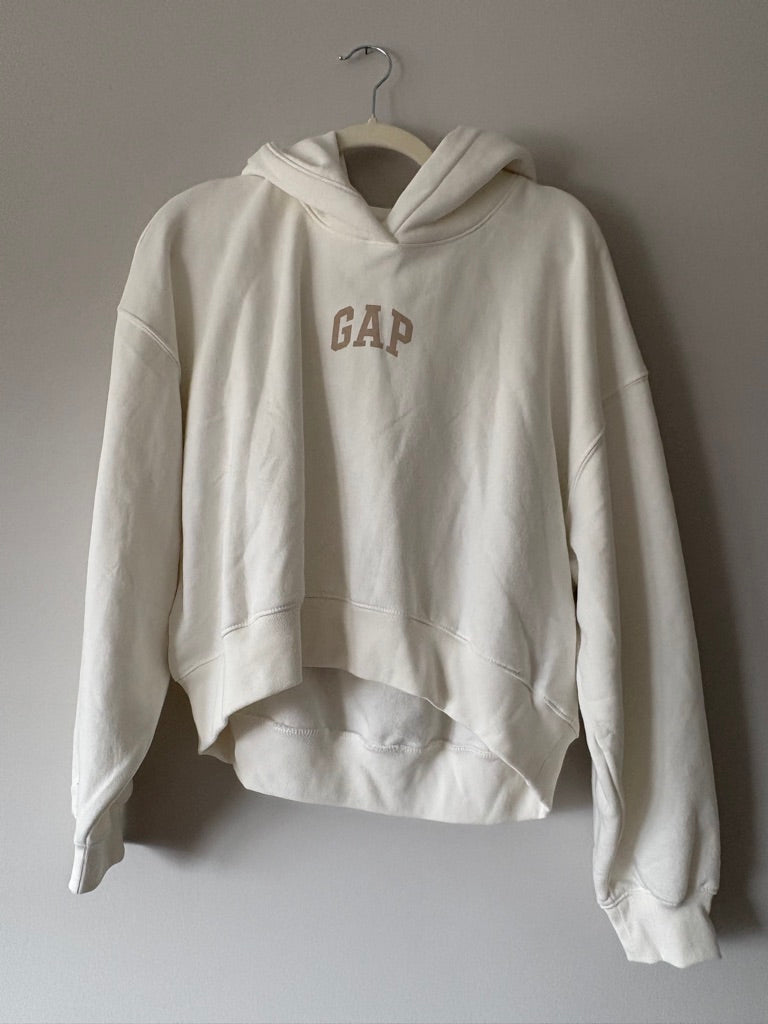 Gap Cropped Hoodie Size M NWT