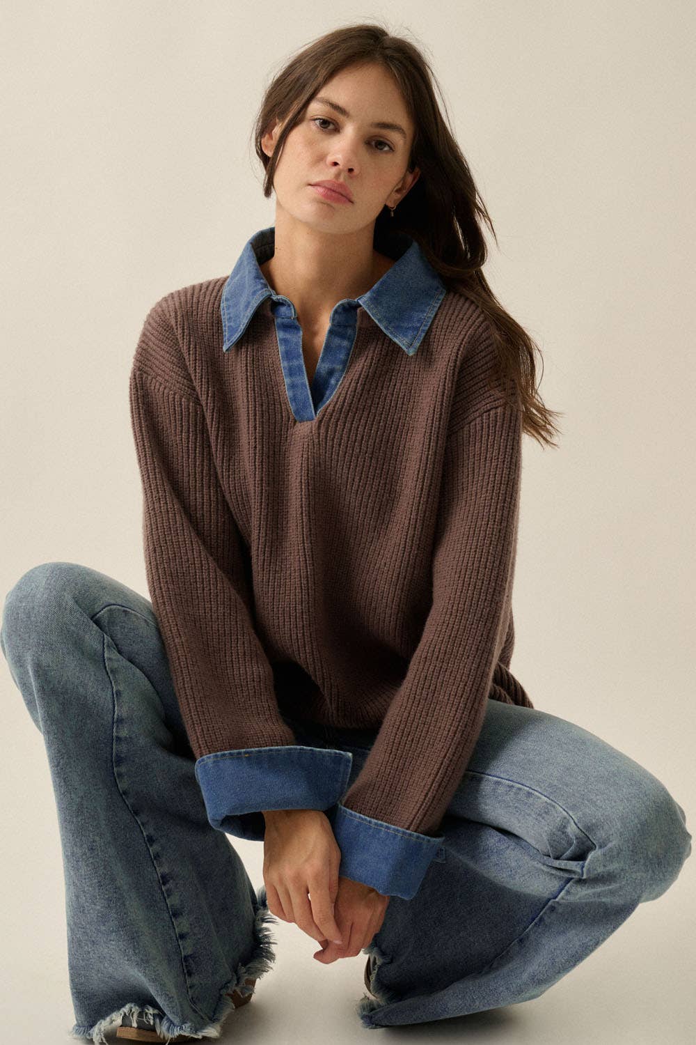 The Addison Layered Sweater