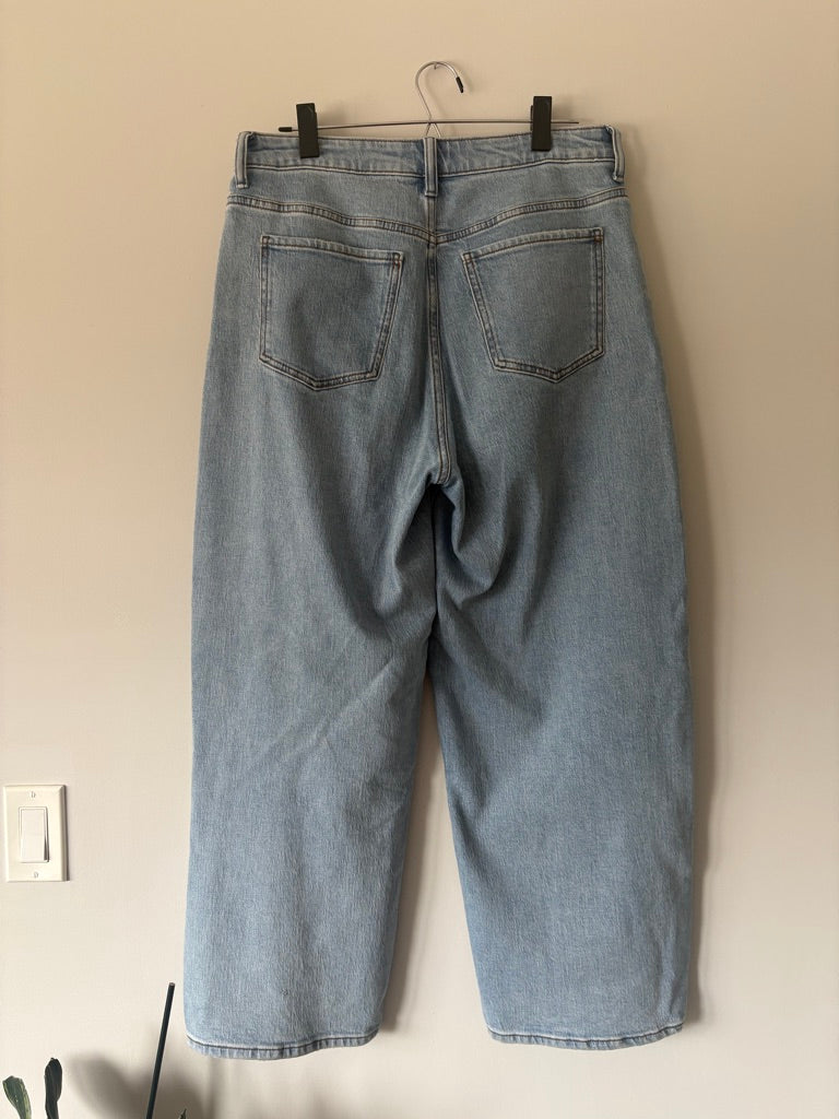 Quince Bella Stretch Barrel Jeans Size 31