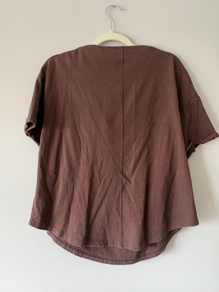 Nuuds Off the Shoulder Cotton Tee size S