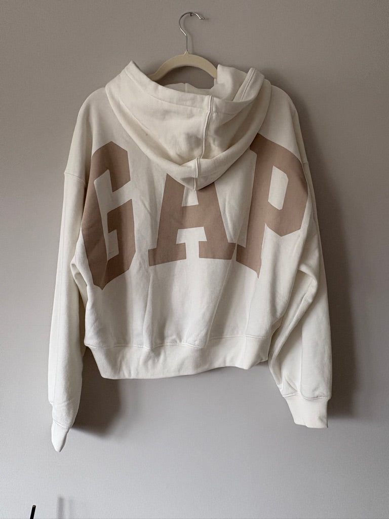 Gap Cropped Hoodie Size M NWT