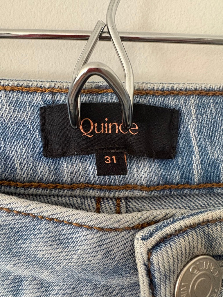 Quince Bella Stretch Barrel Jeans Size 31