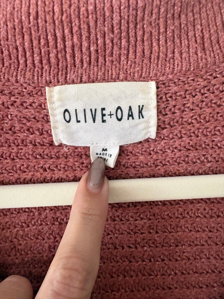 Boutique Collared Sweater Size M