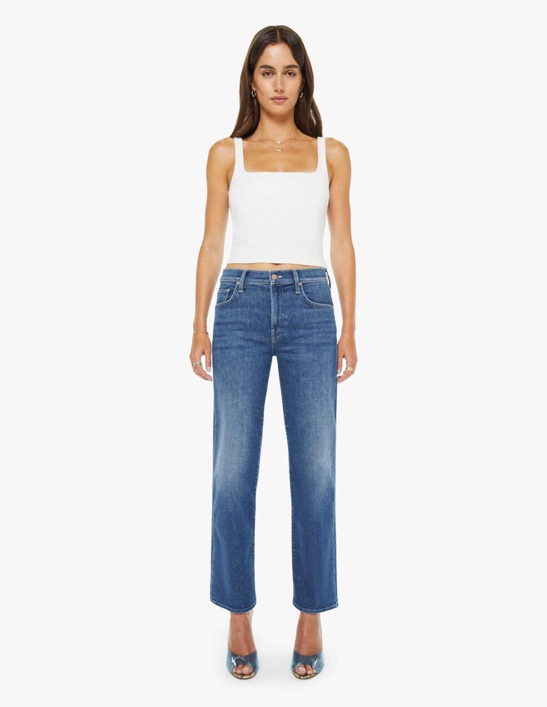 Mother Mid-rise Rambler Zip Ankle Size 30 NWT