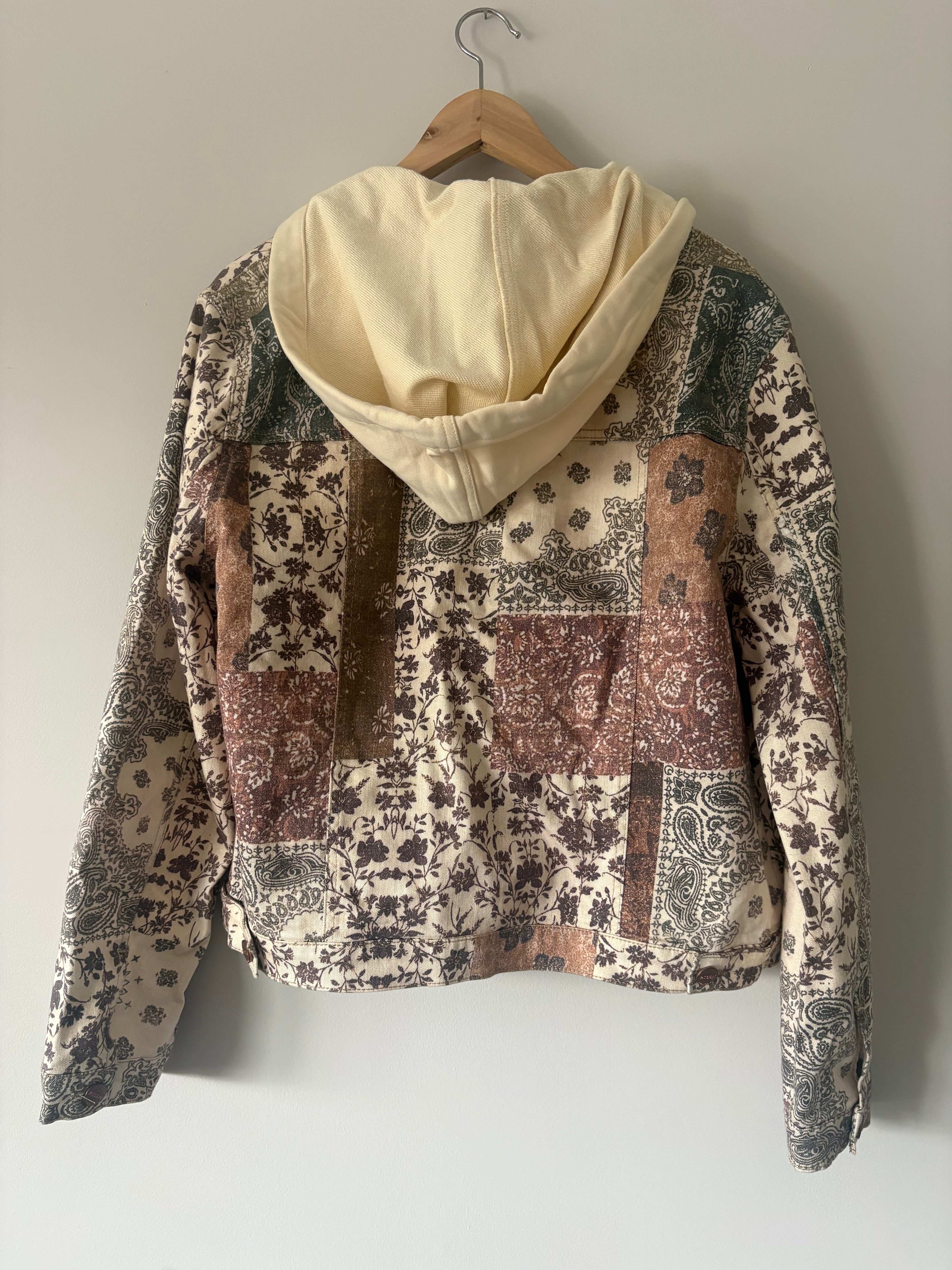 Risen Denim Printed Jacket