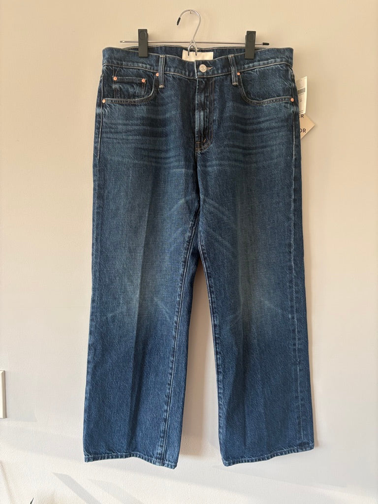 Mother Mid-rise Rambler Zip Ankle Size 30 NWT