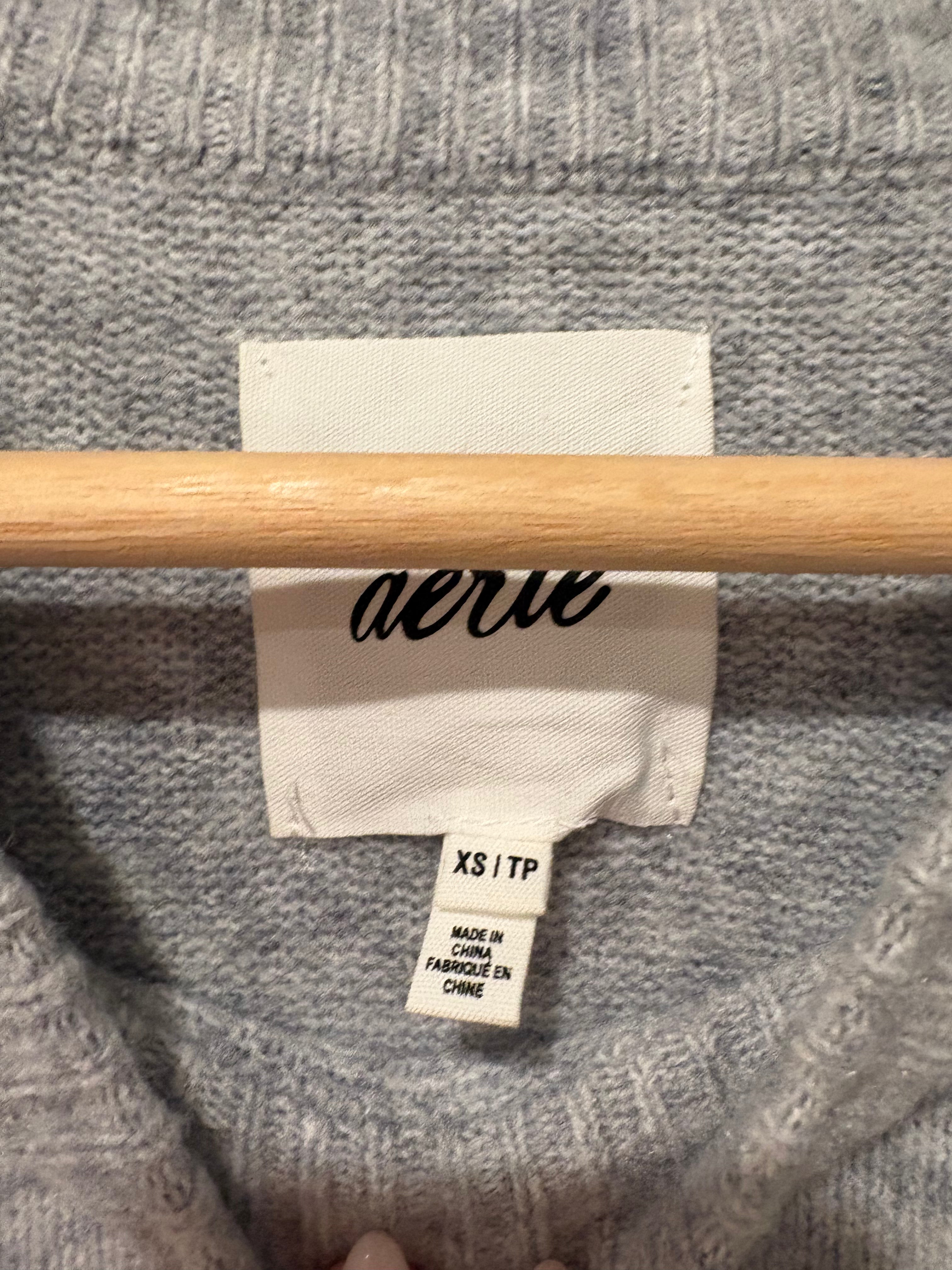 Aerie Striped Crewneck Sweater XS