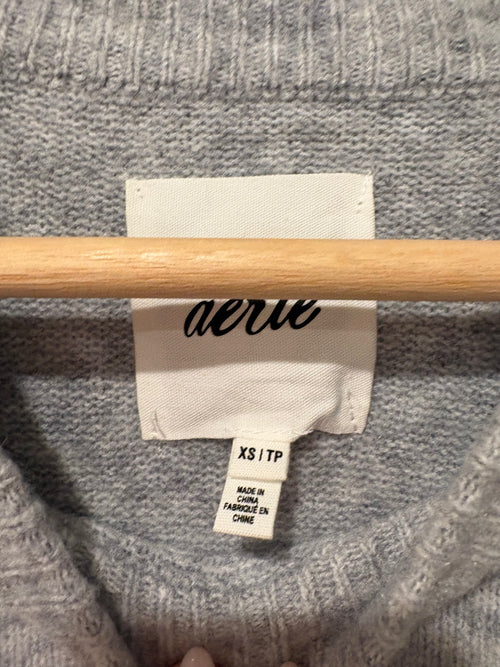 Aerie Striped Crewneck Sweater XS