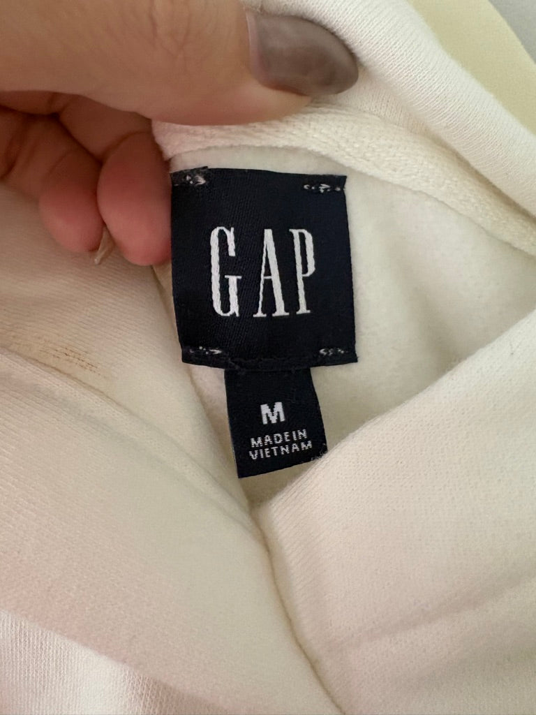 Gap Cropped Hoodie Size M NWT