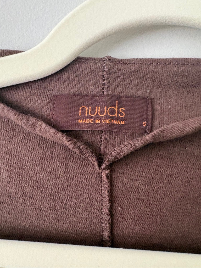 Nuuds Off the Shoulder Cotton Tee size S