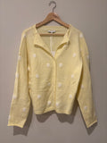Miracle Yellow Polka Dot Cardigan S/M
