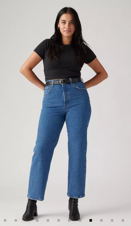 Levi Ribcage Straight Ankle size 29