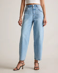 Quince Bella Stretch Barrel Jeans Size 31