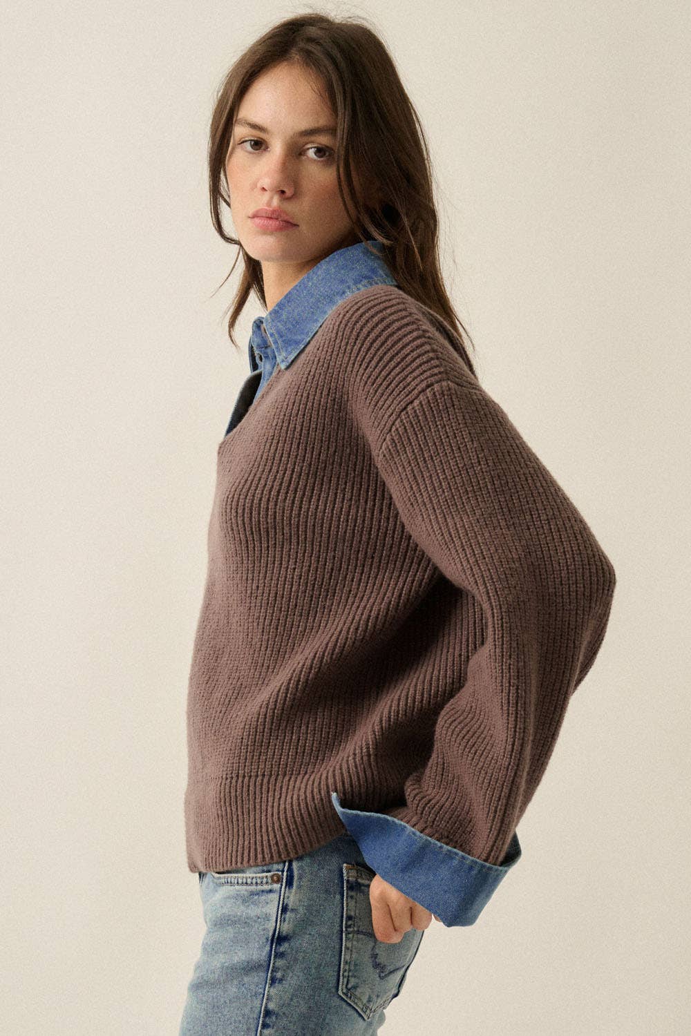 The Addison Layered Sweater